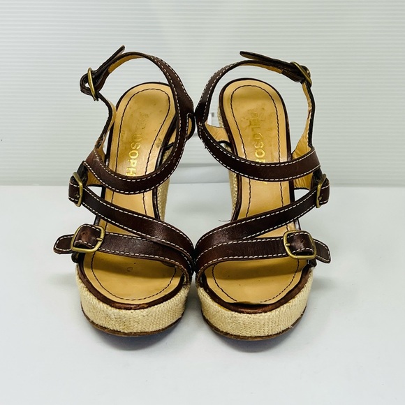PHILOSPHY by Alberta Ferretti***Wedge Heel Sandals**EU 37; US 7 $780 - Picture 2 of 6